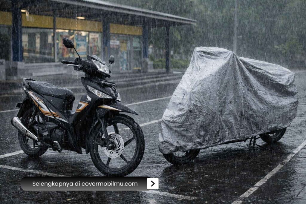 Penutup Sarung Motor Supra Fit Anti Air