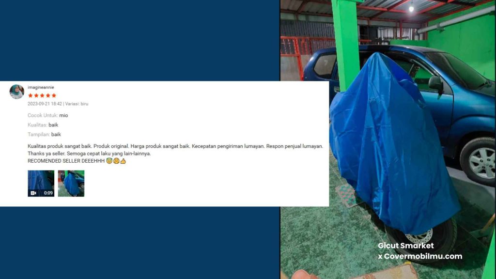 Sarung Motor Mio - Cover Mobilmu By Gicut Smarket