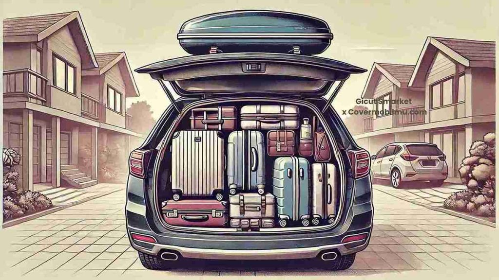 Cara Menata Bagasi Mobil Agar Muat Banyak - Cover Mobilmu By Gicut Smarket