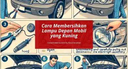 Cara Membersihkan Lampu Depan Mobil yang Kuning - Cover Mobilmu by Gicut Smarket