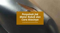 Penyebab Jok Motor Robek - Cover Mobilmu By Gicut Smarket