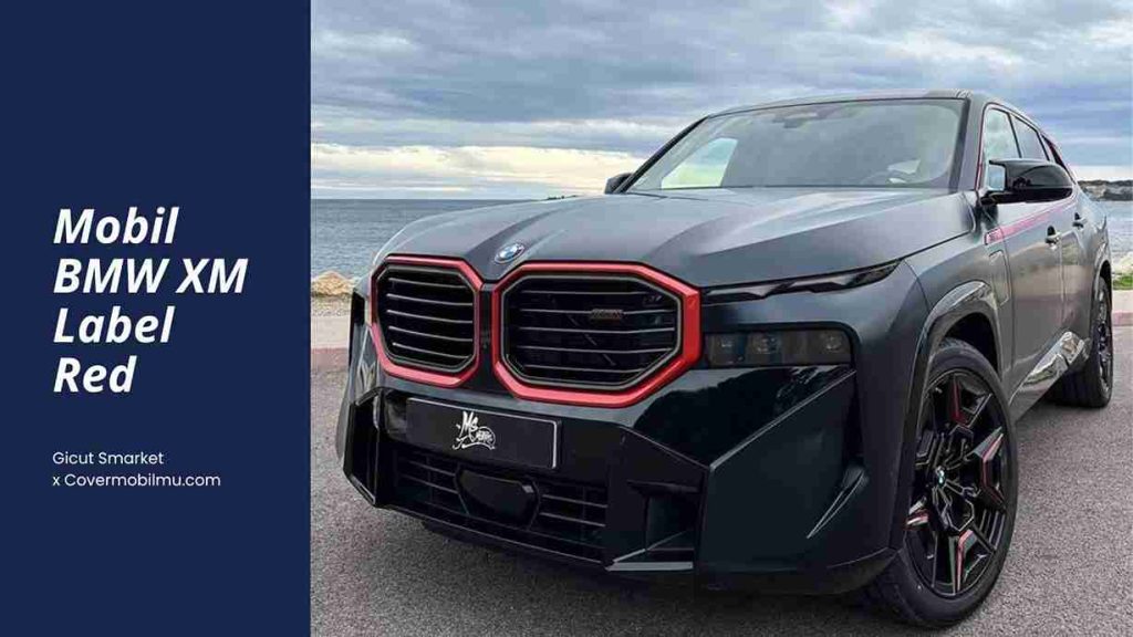 Mobil BMW Termahal BMW XM Label Red - Cover Mobilmu By Gicut Smarket