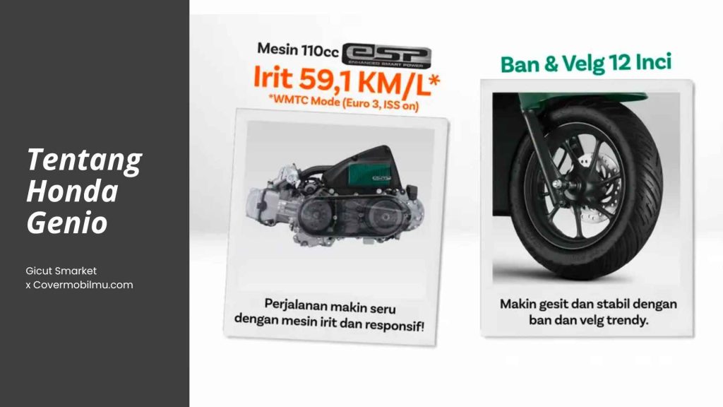 CC Honda Genio dan Spesifikasinya - Cover Mobilmu By Gicut Smarket