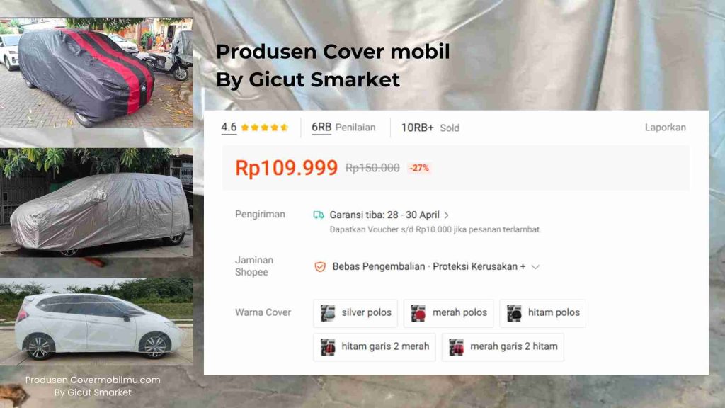 Cover Mobil Carry  - Cover Mobilmu By Gicut Smarket