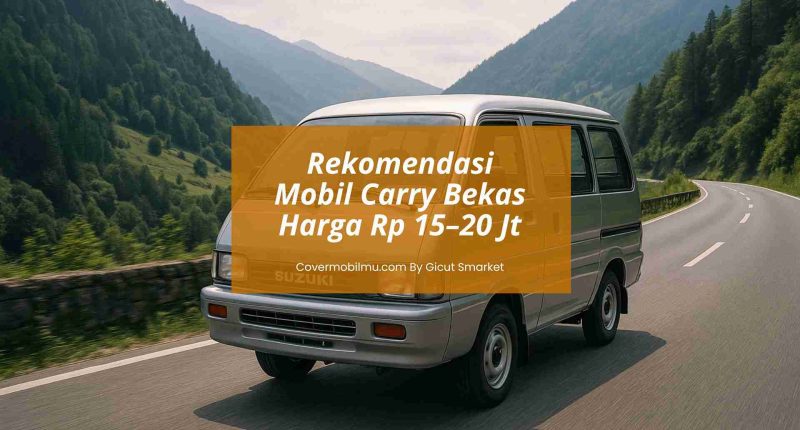 Rekomendasi Mobil Carry Bekas - Cover Mobilmu By Gicut Smarket