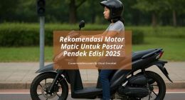 Reomendasi Motor Matic Untuk Orang Pendek - Cover Mobilmu By Gicut Smarket