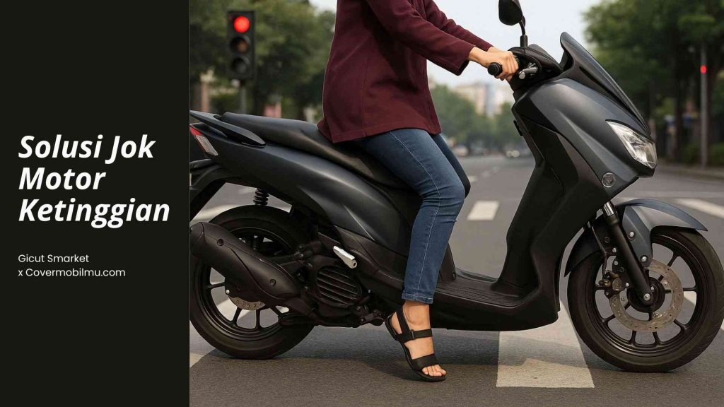Solusi Motor Matic Untuk Orang Pendek - Cover Mobilmu By Gicut Smarket