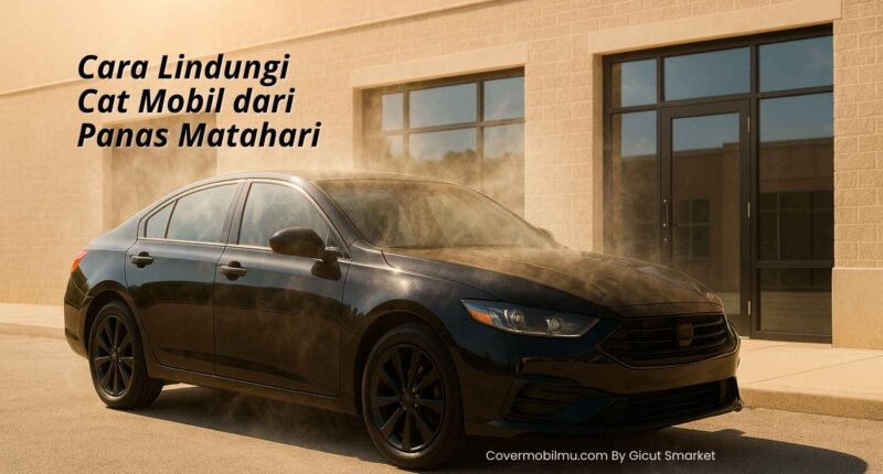 Cara Melindungi Cat Mobil dari Sinar Matahari Langsung - Cover Mobilmu By Gicut Smarket