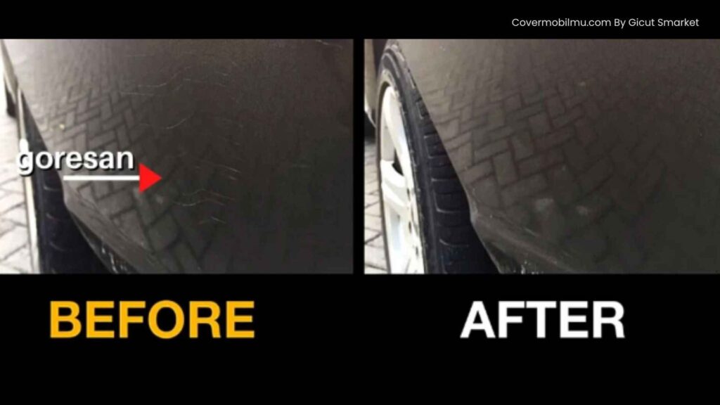 Menghilangkan Baret Halus Mobil - Cover Mobilmu By Gicut Smarket