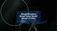 Menghilangkan Baret Halus Mobil Modal 93 Ribu - Cover Mobilmu By Gicut Smarket