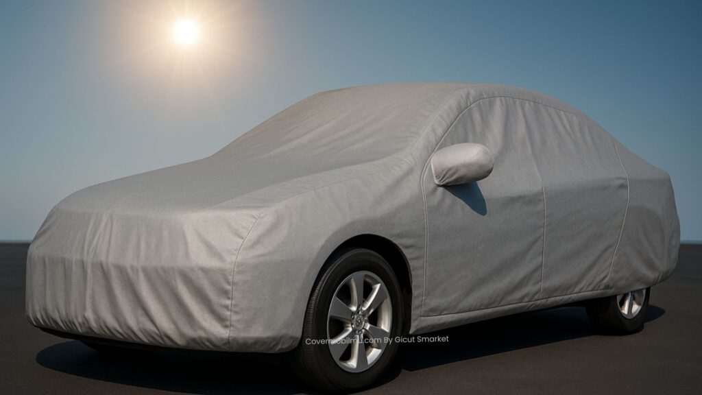 Pelindung Sinar Matahari Mobil Pakai Cover - Covermobilmu By Gicut Smarket