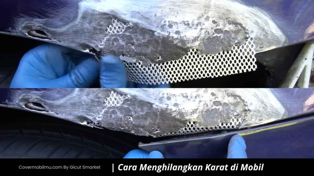 Cara Menghilangkan Karat Pada Mobil Dengan Body Patch - Cover Mobilmu By Gicut Smarket
