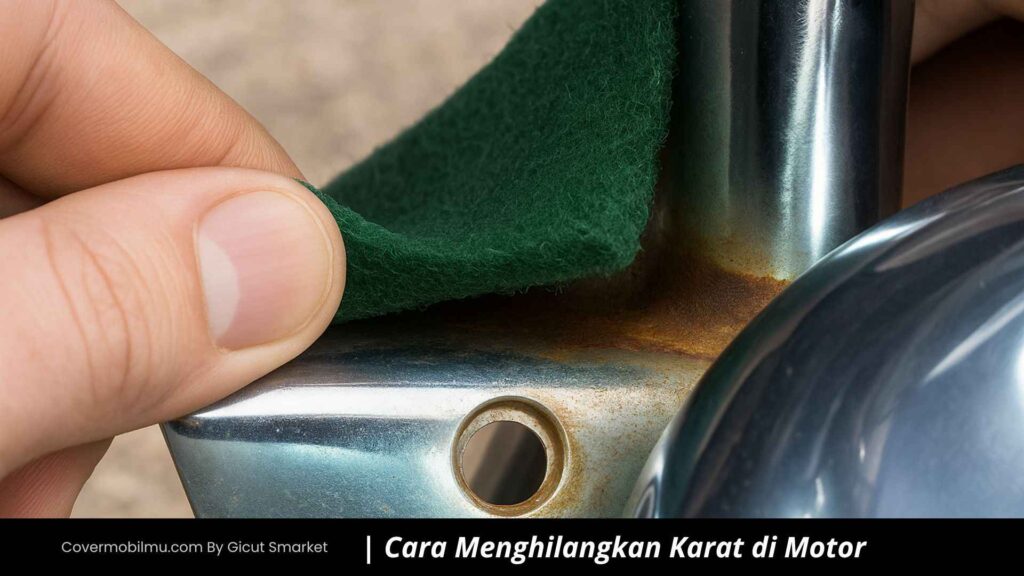 Membersihkan Karat Pada Motor - Cover Mobilmu By Gicut Smarket