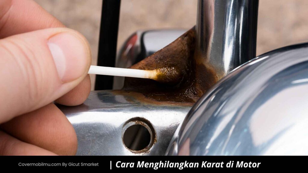 Menghilangkan Karat Pada Motor Dengan Cairan Anti Karat - Cover Mobilmu By Gicut Smarket