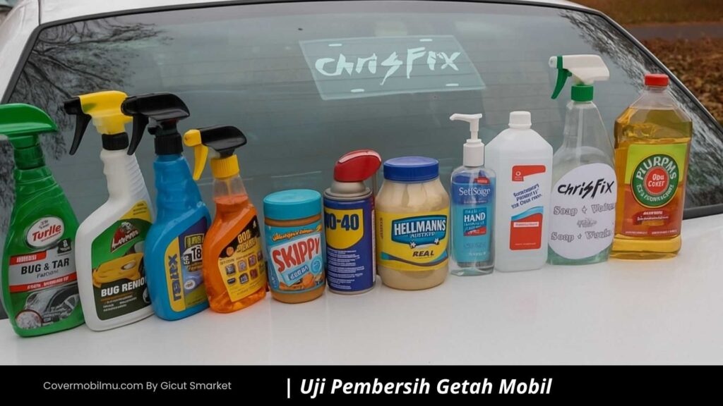 Produk Penghilang Getah di Mobil - Covermobilmu By Gicut Smarket