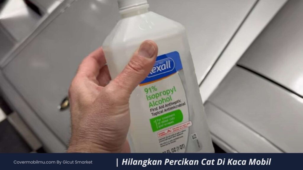Alat dan Bahan untuk Menghilangkan Percikan Cat yang tepat - Cover Mobilmu By Gicut Smarket