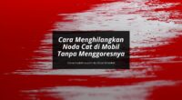 Cara Menghilangkan Noda Cat di Mobil - Cover Mobilmu By Gicut Smarket