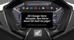 Indikator Oil Change Vario Menyala - Covermobilmu By Gicut Smarket
