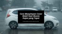 Cara Menyimpan Cover Mobil Saat Musim Hujan - Cover Mobilmu by Gicut Smarket