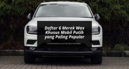 Daftar 6 Merek Wax Khusus Mobil Putih yang Populer - Cover Mobilmu by Gicut Smarket