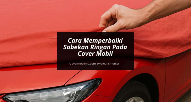Sobekan Ringan Pada Cover Mobil - Cover Mobilmu