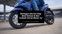 Berbagai Ukuran Velg Beat Deluxe & Ban Terbaik Untuk Motor Ini - Cover Mobilmu
