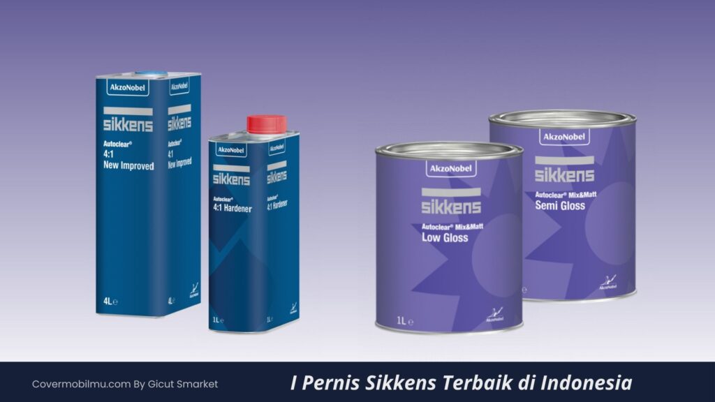 Pernis Sikkens Terbaik di Indonesia - Cover Mobilmu