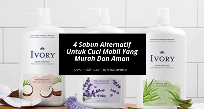 Sabun Alternatif Untuk Cuci Mobil - Cover Mobilmu
