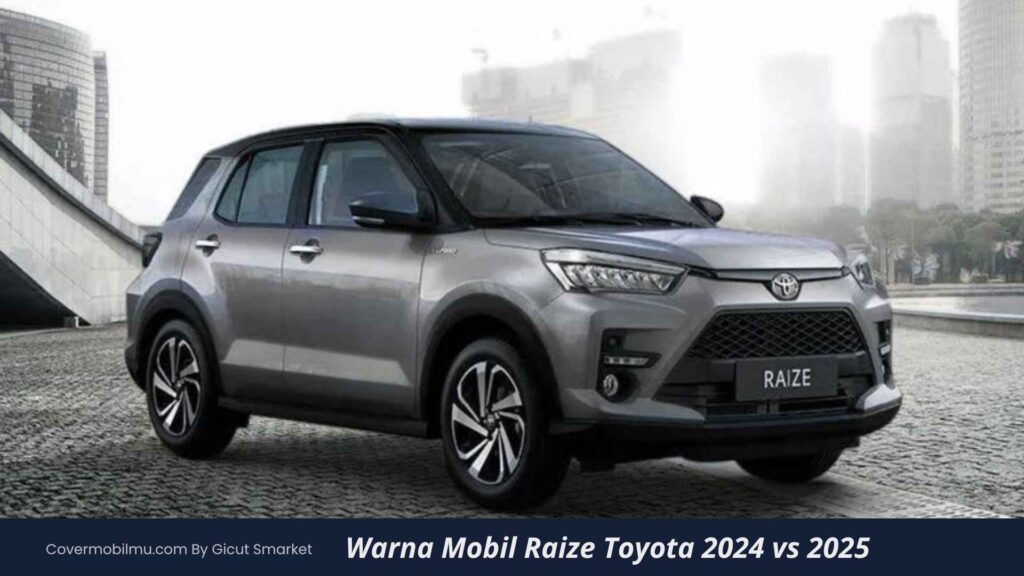 Warna Mobil Raize Toyota 2024 dan 2025 - Cover Mobilmu