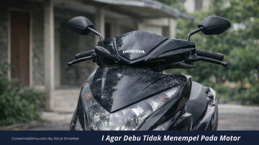 Cara Agar Debu Tidak Menempel Pada Motor l- Cover Mobilmu