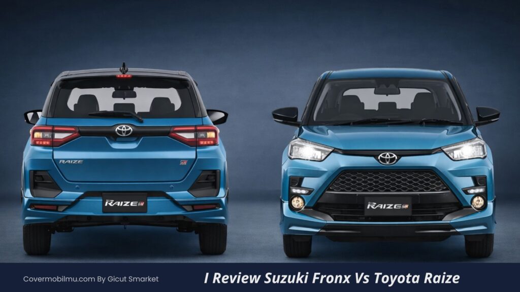 Suzuki Fronx Vs Toyota Raize - Cover Mobilmu