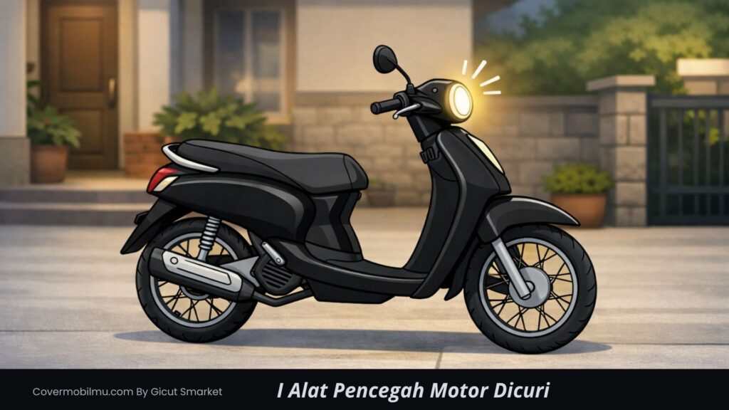 Cara Mencegah Motor Dicuri - Cover Mobilmu