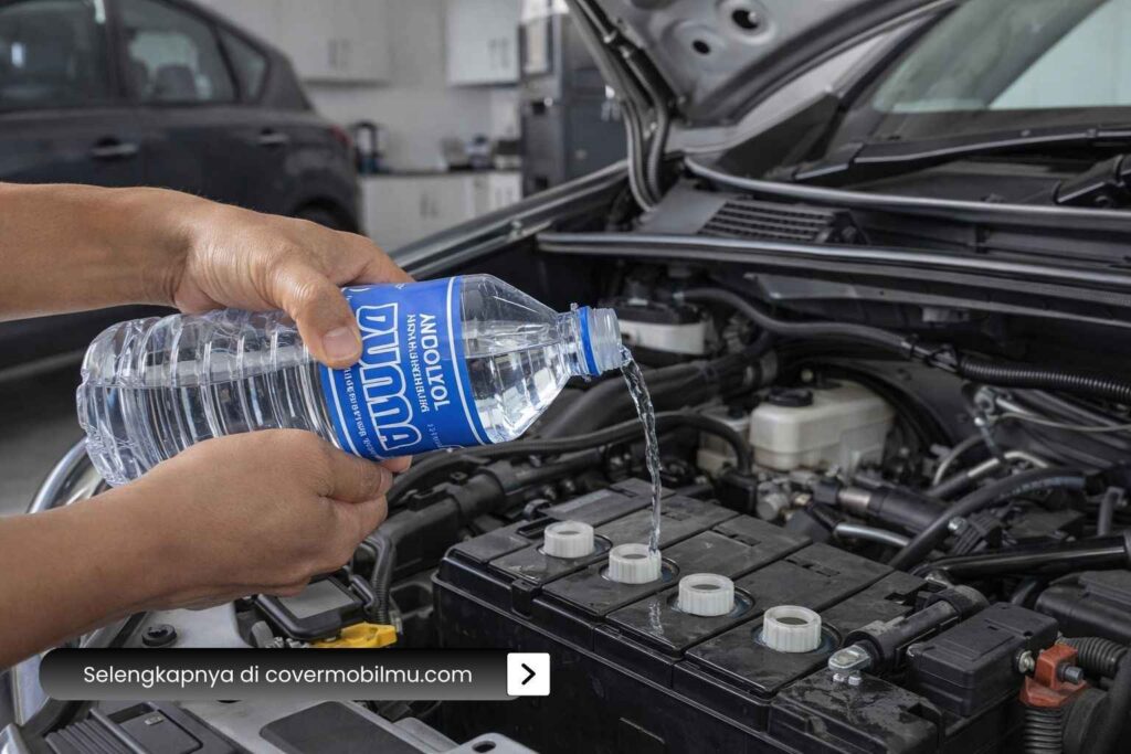Isi Air Aki Mobil Berapa Liter - Cover Mobilmu
