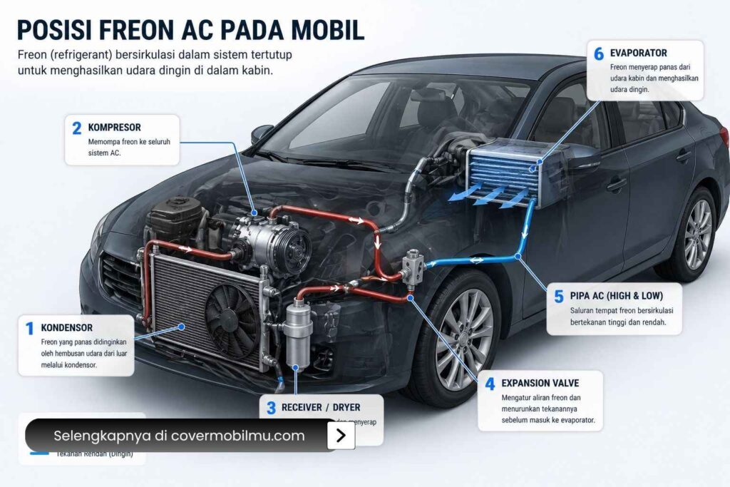 Memahami Idealnya Cara Kerja Freon AC Pada Mobil