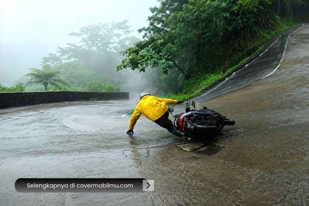 6 Penyebab Kecelakaan Motor Paling Sering