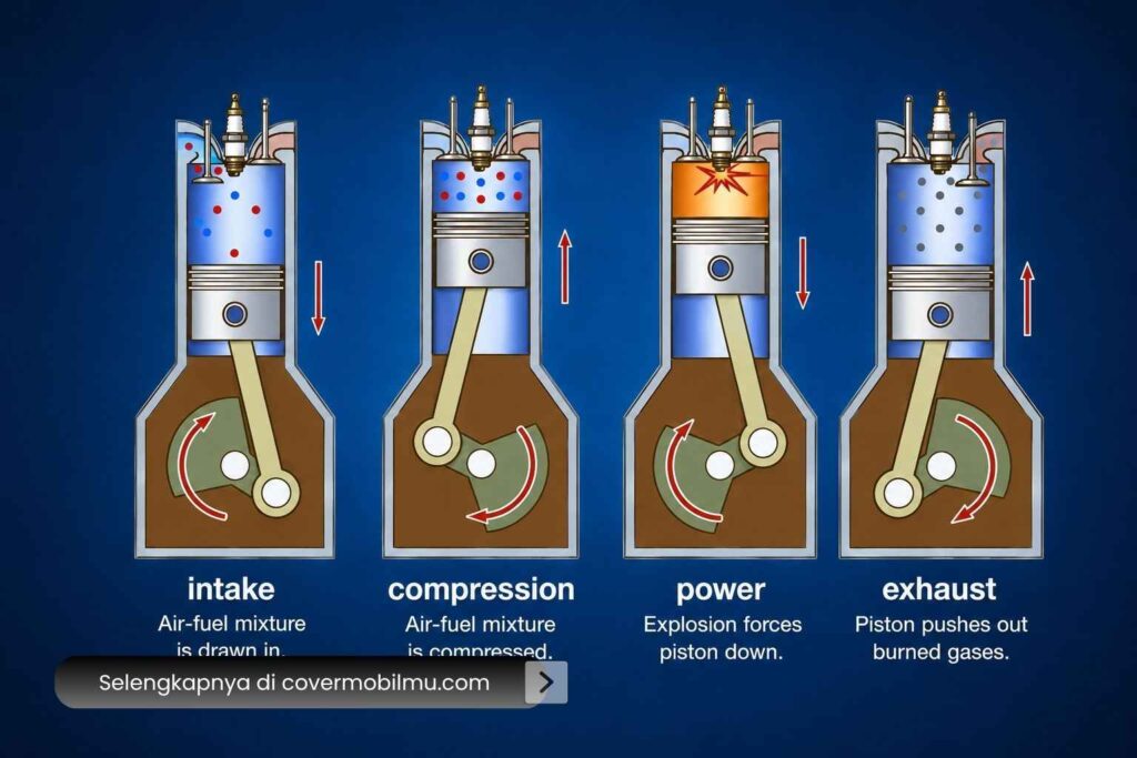 Review Perbedaan Motor 2 Tak dan 4 Tak