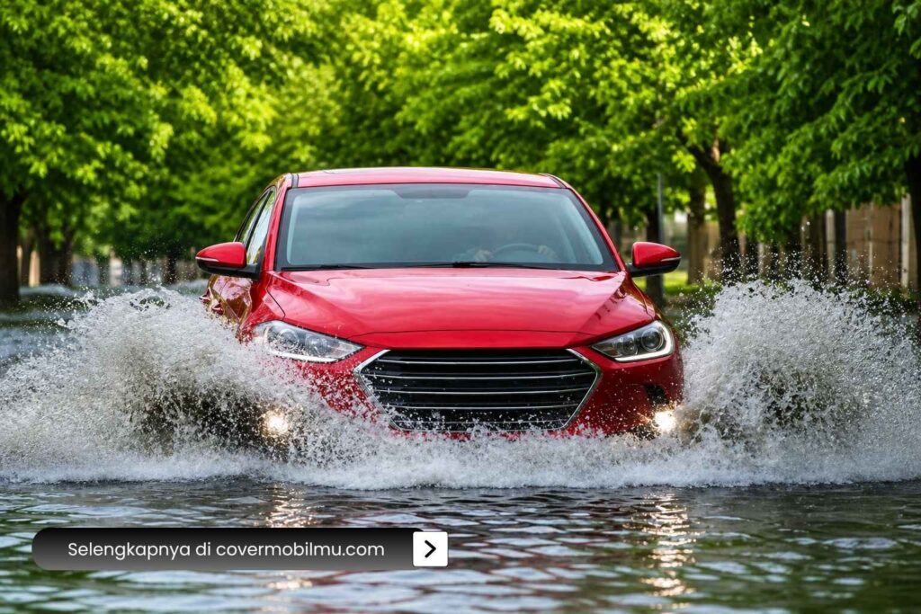 Risiko Mobil Menerjang Banjir