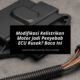 Modifikasi Kelistrikan Motor Jadi Penyebab ECU Rusak Baca Ini